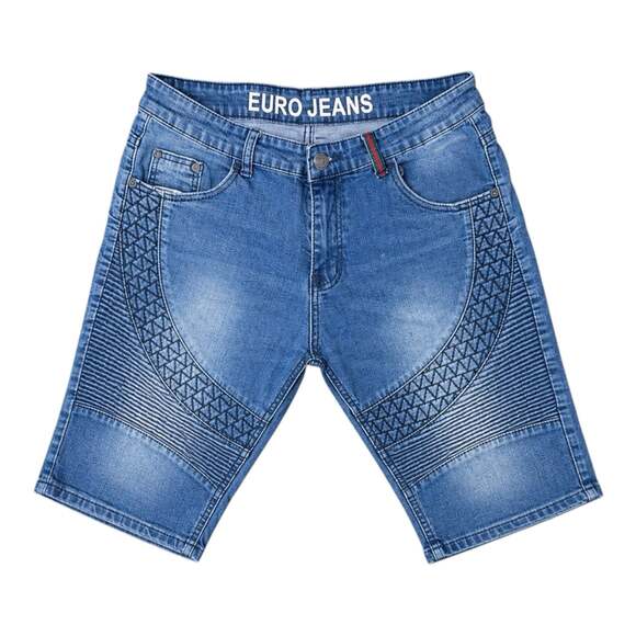 Forever Young Other - Forever Young Euro Jeans Moto Biker Denim Shorts